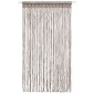 vidaXL Κουρτίνα Μακραμέ Taupe 140 x 240 εκ. Βαμβακερή