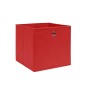 vidaXL Κουτιά Αποθήκευσης 10τεμ Κόκκινα 28x28x28εκ Ύφασμα Non-woven