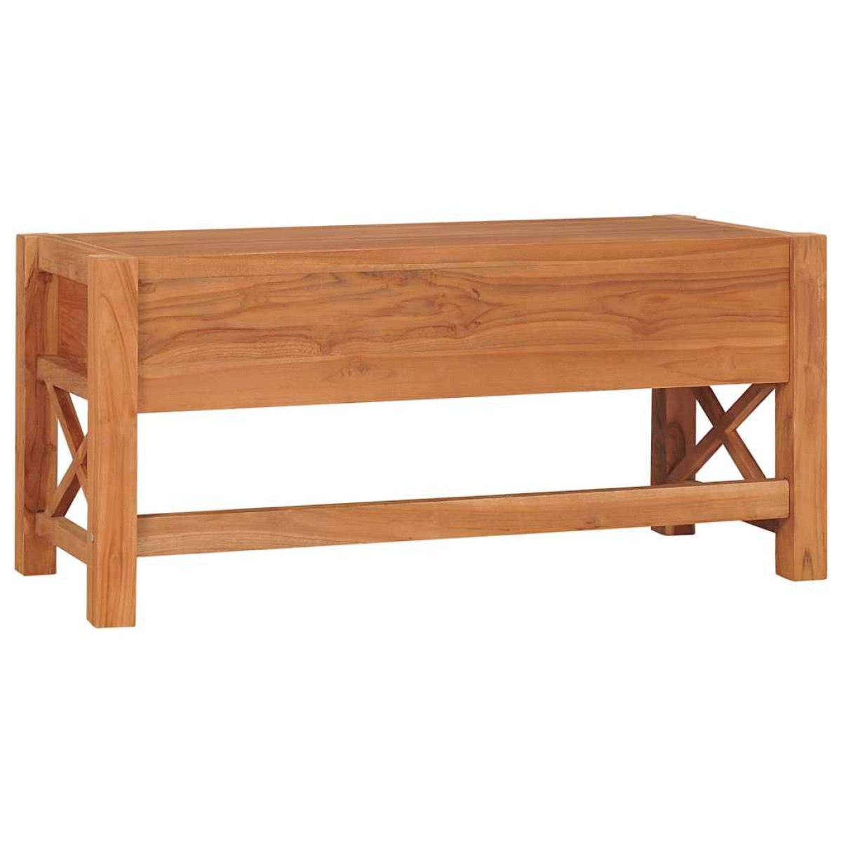 vidaXL Έπιπλο Τηλεόρασης 100 x 40 x 45 εκ. από Ανακυκλωμένο Ξύλο Teak