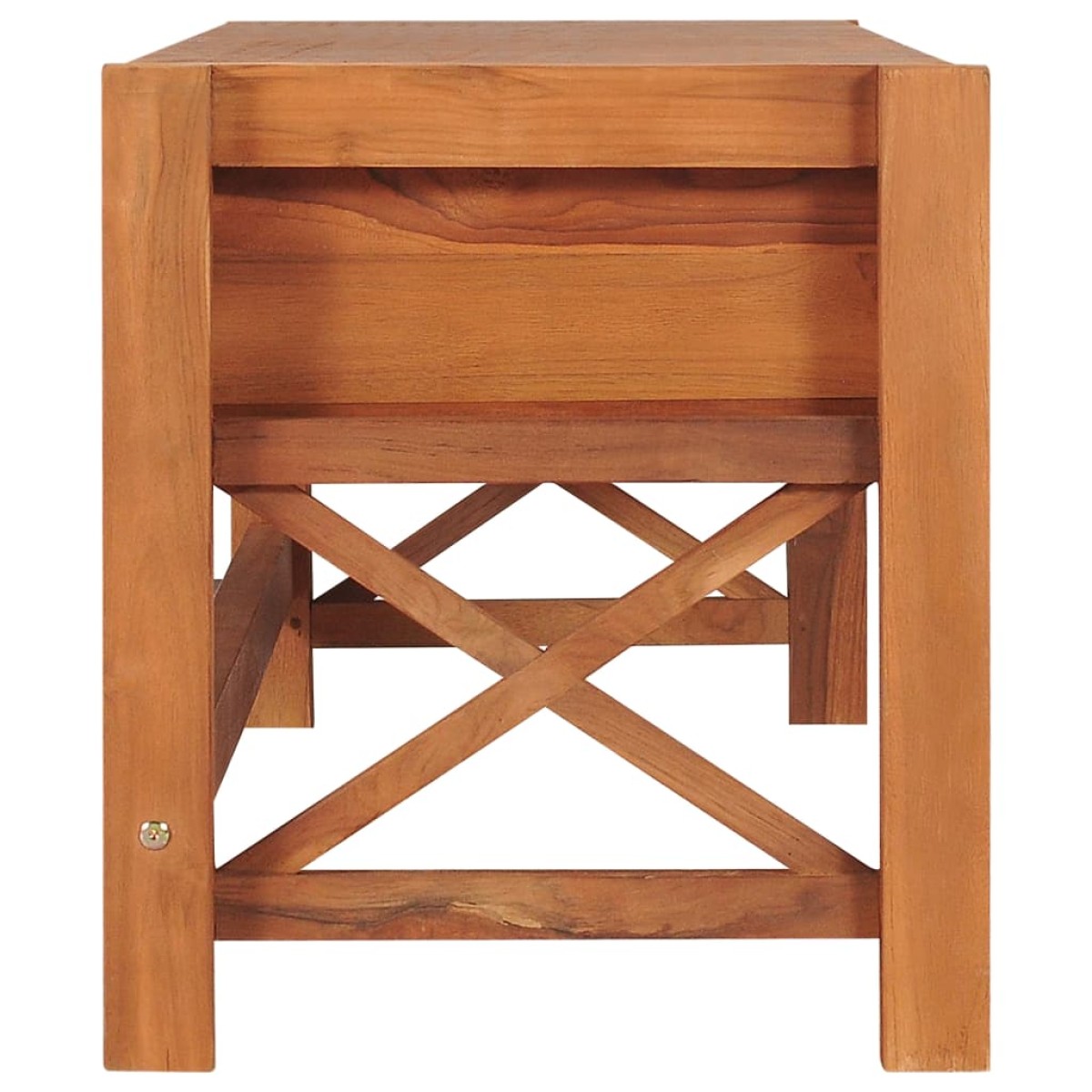vidaXL Έπιπλο Τηλεόρασης 140 x 40 x 45 εκ. από Ξύλο Teak