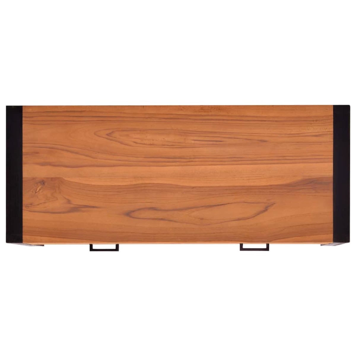 vidaXL Γραφείο με 2 Συρτάρια 100 x 40 x 75 εκ. Ανακυκλωμένο Ξύλο Teak