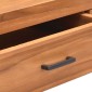 vidaXL Γραφείο με 2 Συρτάρια 100 x 40 x 75 εκ. Ανακυκλωμένο Ξύλο Teak