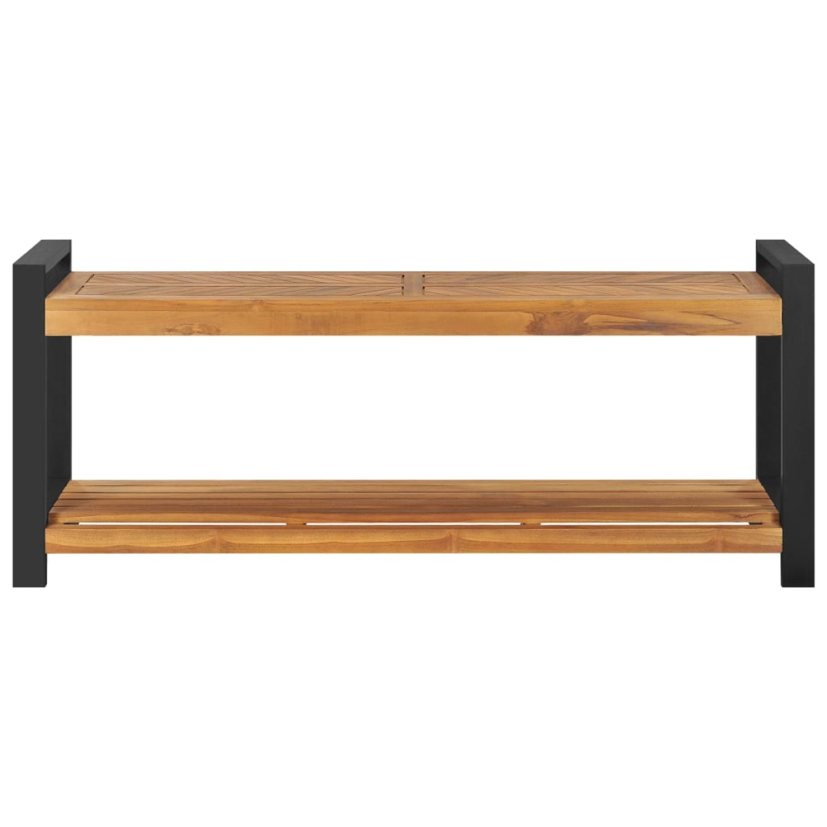 vidaXL Παγκάκι 120 εκ. από Μασίφ Ξύλο Teak