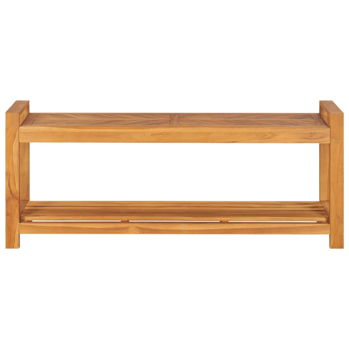 vidaXL Παγκάκι 120 εκ. από Μασίφ Ξύλο Teak