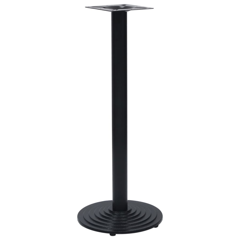 vidaXL Πόδι τραπεζιού μπιστρό μαύρο Ø43x107 cm Χυτοσίδηρος