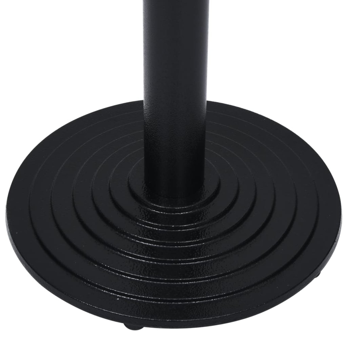 vidaXL Πόδι τραπεζιού μπιστρό μαύρο Ø43x107 cm Χυτοσίδηρος