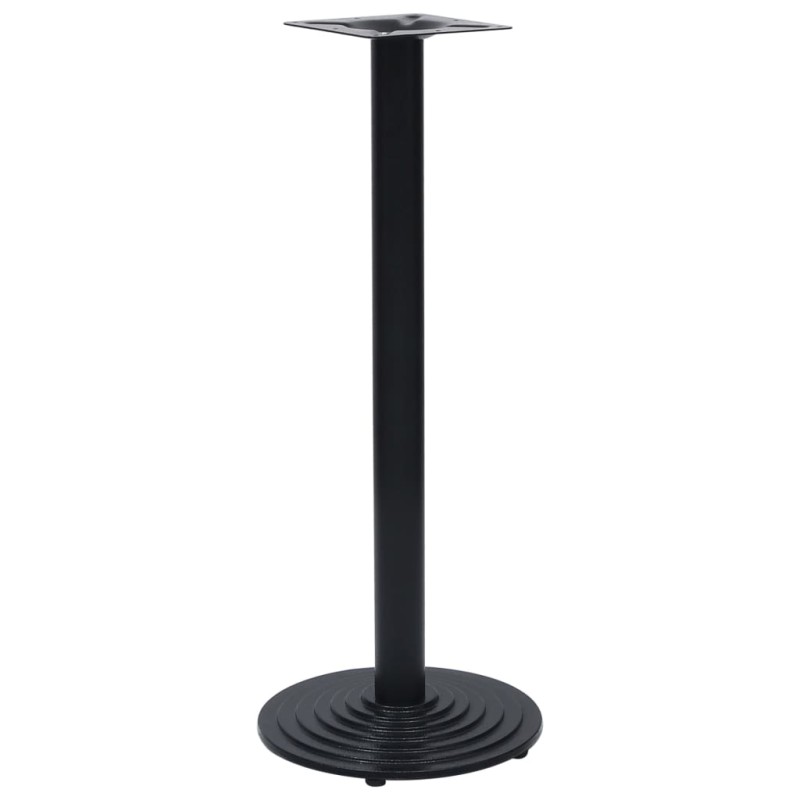 vidaXL Πόδι τραπεζιού μπιστρό μαύρο Ø43x107 cm Χυτοσίδηρος