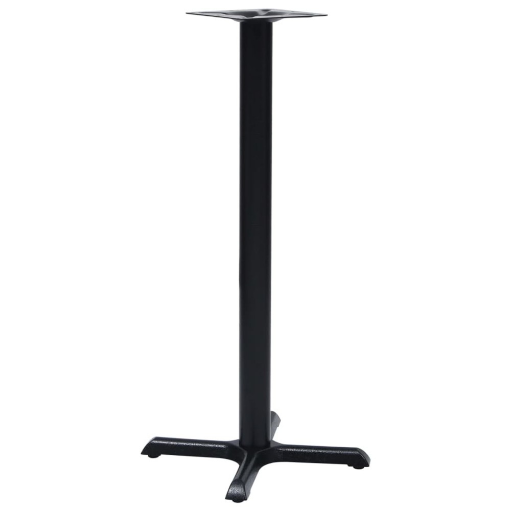 vidaXL Πόδι Τραπεζιού Bistro Μαύρο 56 x 56 x 107 εκ. από Χυτοσίδηρο