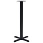 vidaXL Πόδι Τραπεζιού Bistro Μαύρο 56 x 56 x 107 εκ. από Χυτοσίδηρο