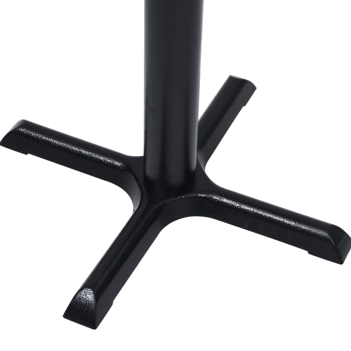 vidaXL Πόδι Τραπεζιού Bistro Μαύρο 56 x 56 x 107 εκ. από Χυτοσίδηρο