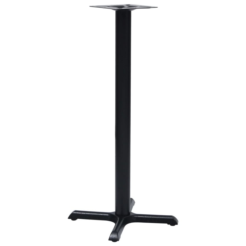 vidaXL Πόδι Τραπεζιού Bistro Μαύρο 56 x 56 x 107 εκ. από Χυτοσίδηρο