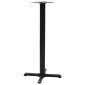 vidaXL Πόδι Τραπεζιού Bistro Μαύρο 56 x 56 x 107 εκ. από Χυτοσίδηρο