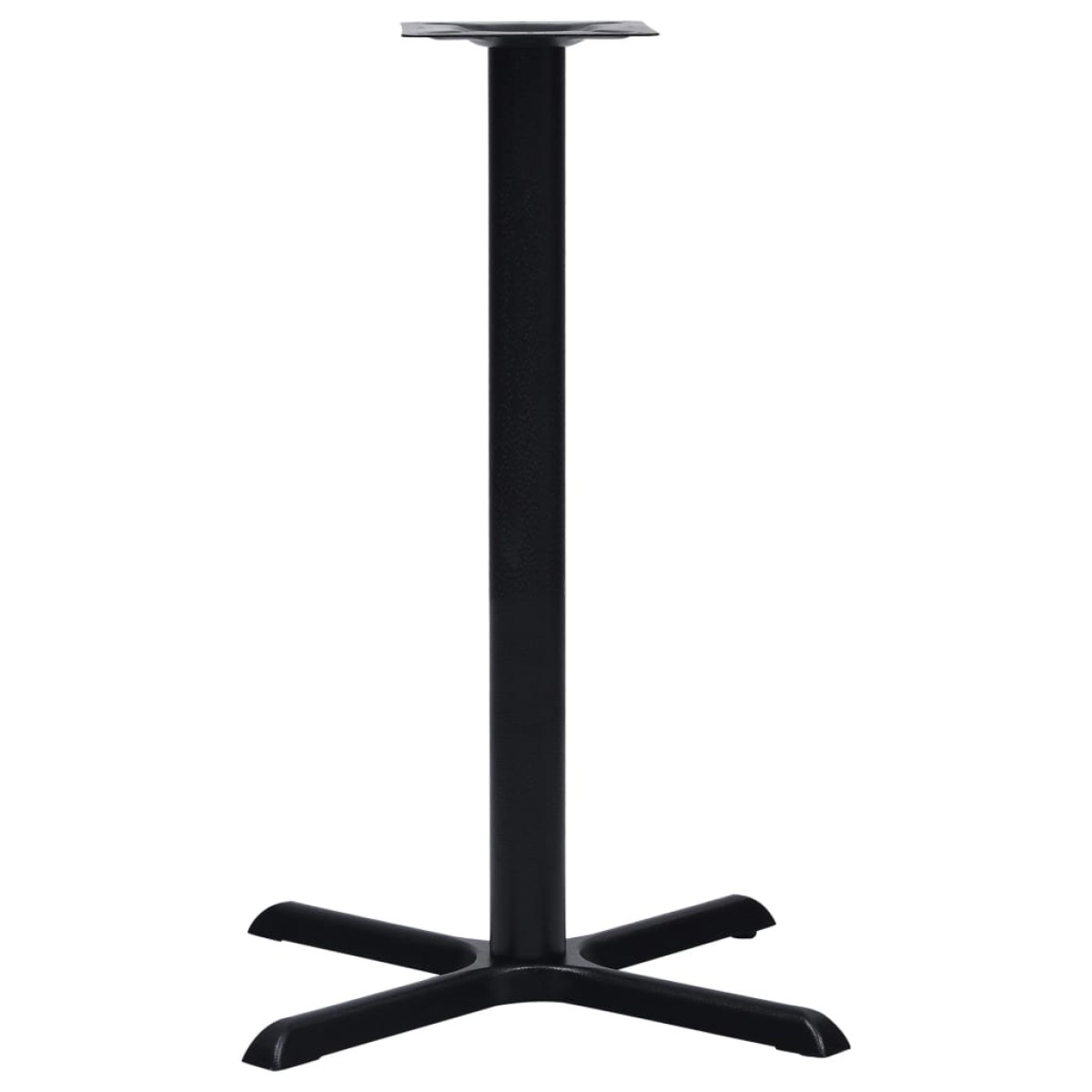 vidaXL Πόδι Τραπεζιού Bistro Μαύρο 76 x 76 x 107 εκ. από Χυτοσίδηρο