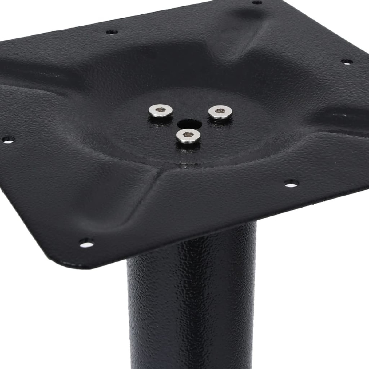 vidaXL Πόδι Τραπεζιού Bistro Μαύρο 76 x 76 x 107 εκ. από Χυτοσίδηρο