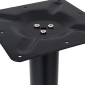 vidaXL Πόδι Τραπεζιού Bistro Μαύρο 76 x 76 x 107 εκ. από Χυτοσίδηρο