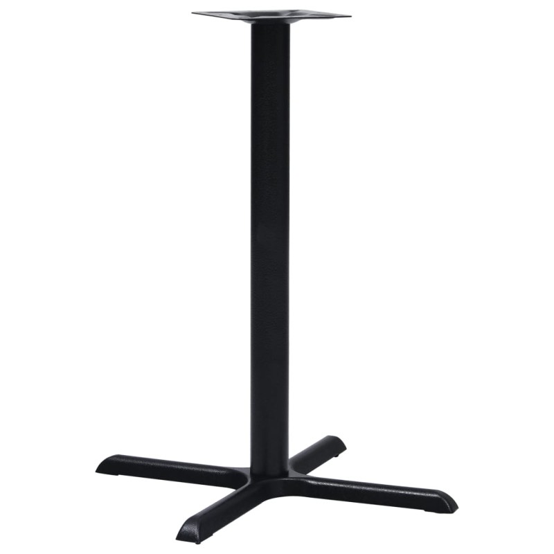 vidaXL Πόδι Τραπεζιού Bistro Μαύρο 76 x 76 x 107 εκ. από Χυτοσίδηρο