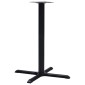 vidaXL Πόδι Τραπεζιού Bistro Μαύρο 76 x 76 x 107 εκ. από Χυτοσίδηρο