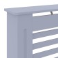 vidaXL Κάλυμμα Καλοριφέρ Γκρι 78 εκ. από MDF