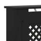 vidaXL Κάλυμμα Καλοριφέρ Μαύρο 78 εκ. από MDF