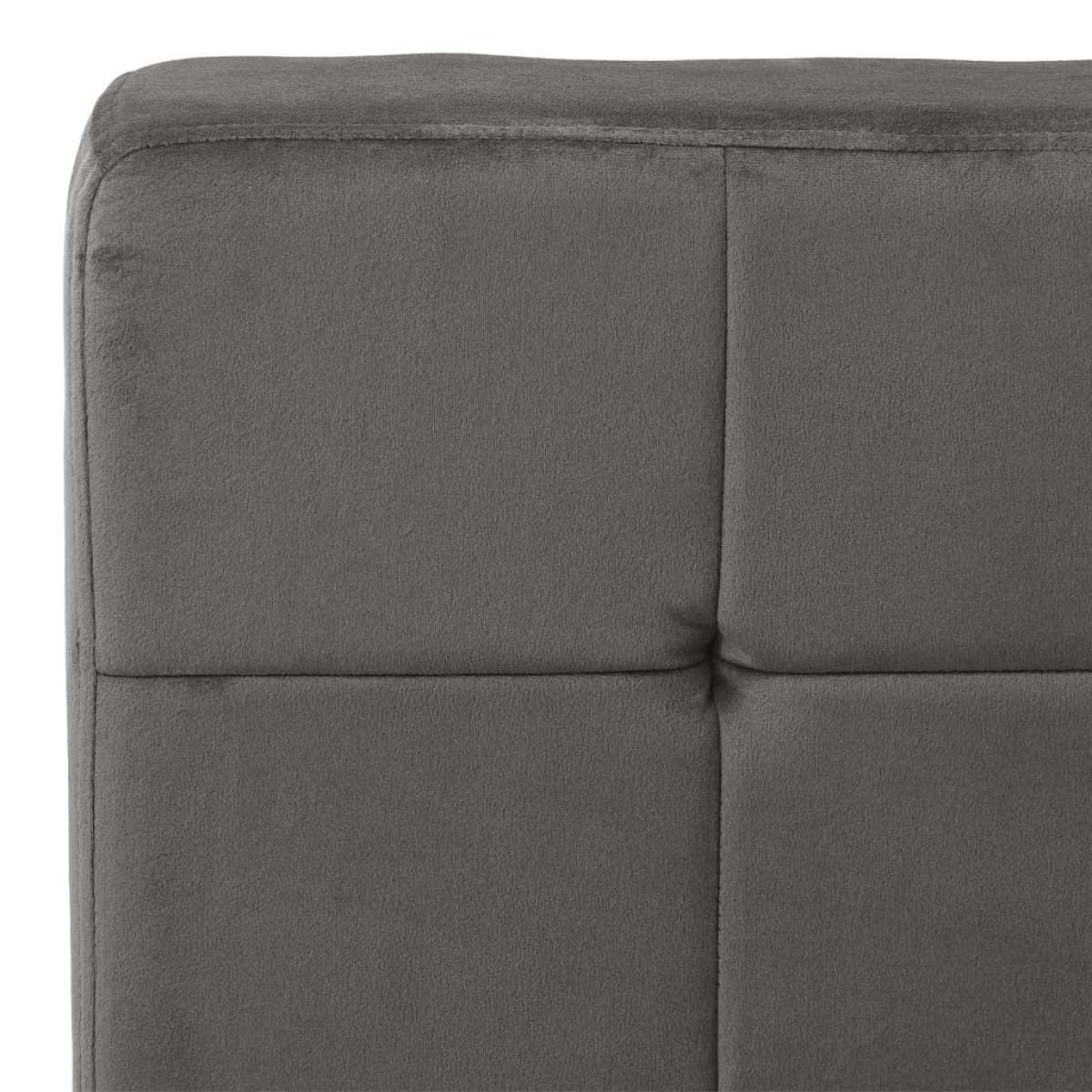 vidaXL Καρέκλα Relax Σκούρο Γκρι 65 x 79 x 87 εκ. Βελούδινη