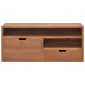 vidaXL Έπιπλο Τηλεόρασης 90 x 30 x 40 εκ. από Μασίφ Ξύλο Teak