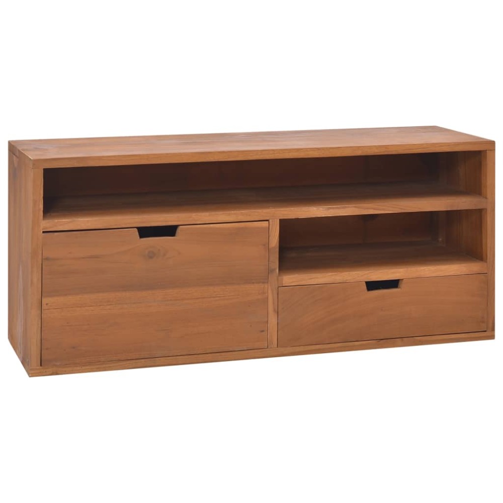 vidaXL Έπιπλο Τηλεόρασης 90 x 30 x 40 εκ. από Μασίφ Ξύλο Teak