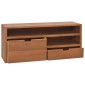 vidaXL Έπιπλο Τηλεόρασης 90 x 30 x 40 εκ. από Μασίφ Ξύλο Teak