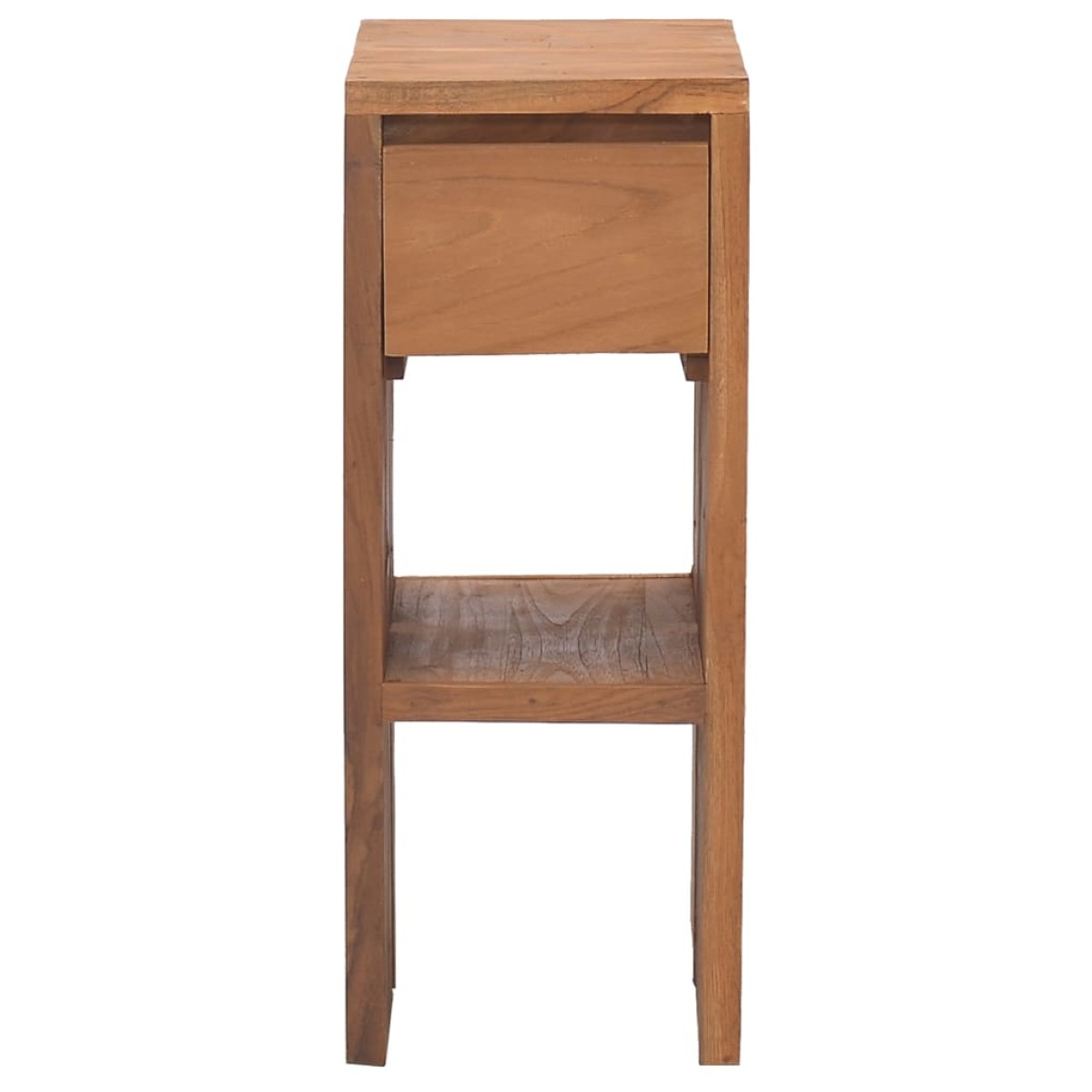 vidaXL Κομοδίνο 20 x 35 x 50 εκ. από Μασίφ Ξύλο Teak
