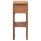 vidaXL Κομοδίνο 20 x 35 x 50 εκ. από Μασίφ Ξύλο Teak