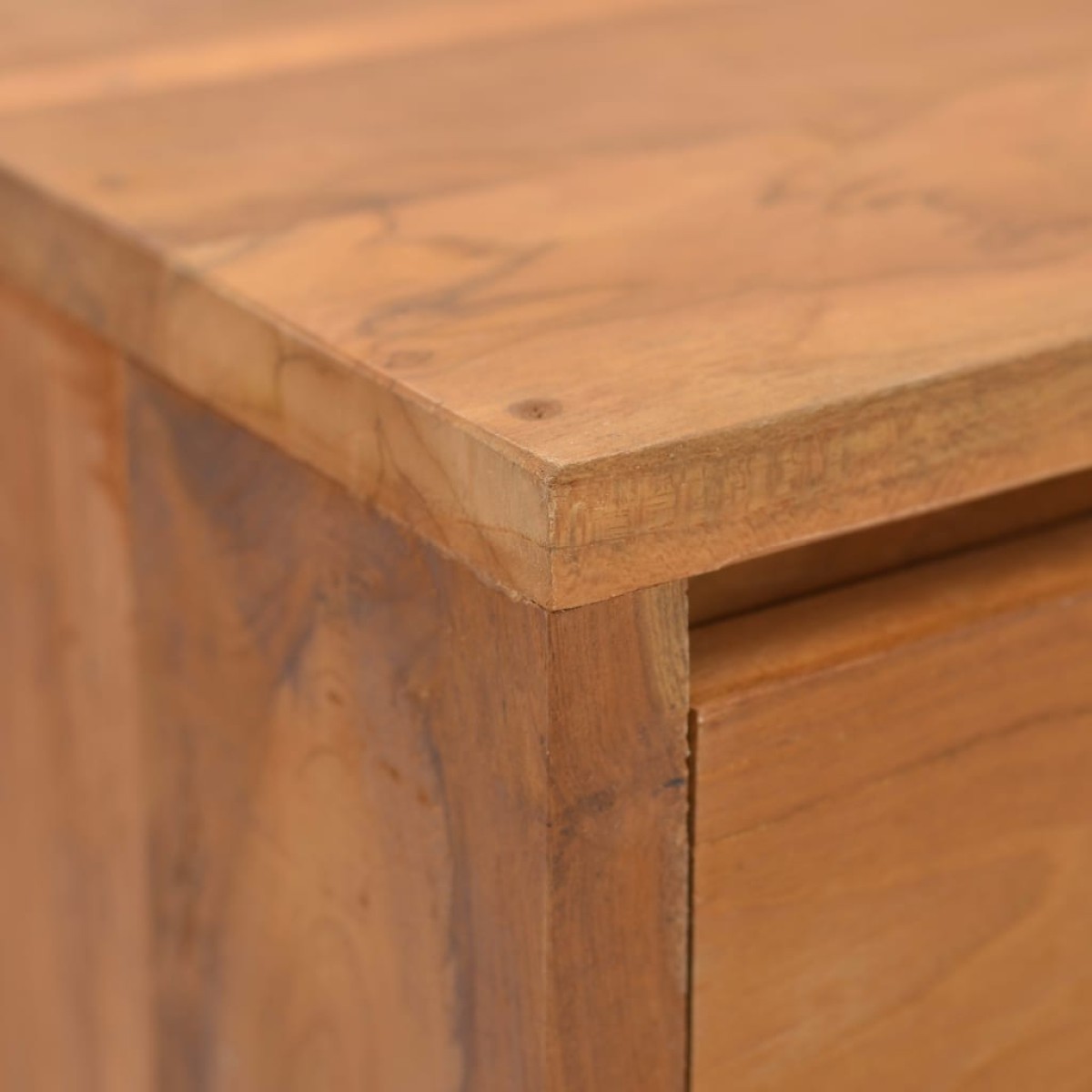 vidaXL Κομοδίνο 20 x 35 x 50 εκ. από Μασίφ Ξύλο Teak