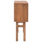 vidaXL Τραπέζι Κονσόλα 80 x 30 x 80 εκ. από Μασίφ Ξύλο Teak