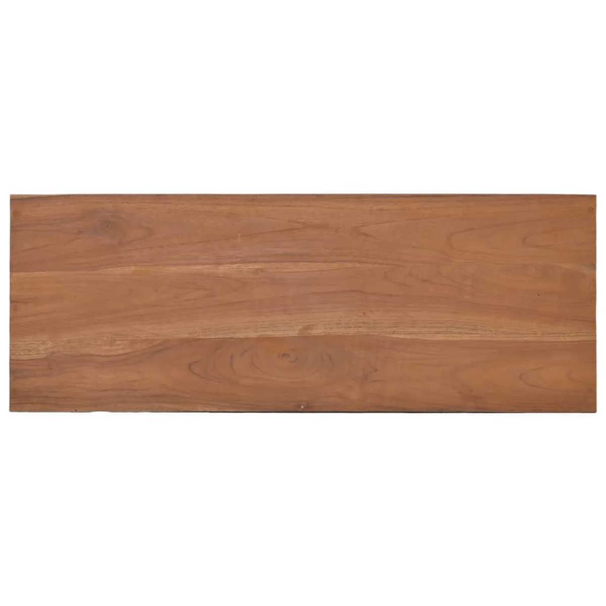 vidaXL Τραπέζι Κονσόλα 80 x 30 x 80 εκ. από Μασίφ Ξύλο Teak