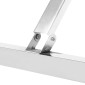 vidaXL Πάγκος Εργασίας Κουζίνας Πτυσσόμενος 120x60x80 εκ. Ανοξ. Ατσάλι