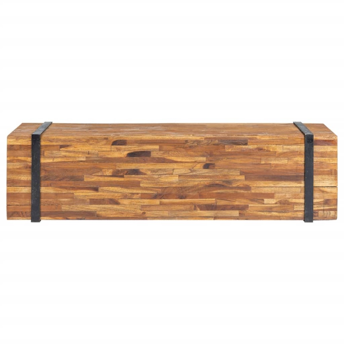 vidaXL Έπιπλο Τηλεόρασης 110 x 30 x 32,5 εκ. από Μασίφ Ξύλο Teak