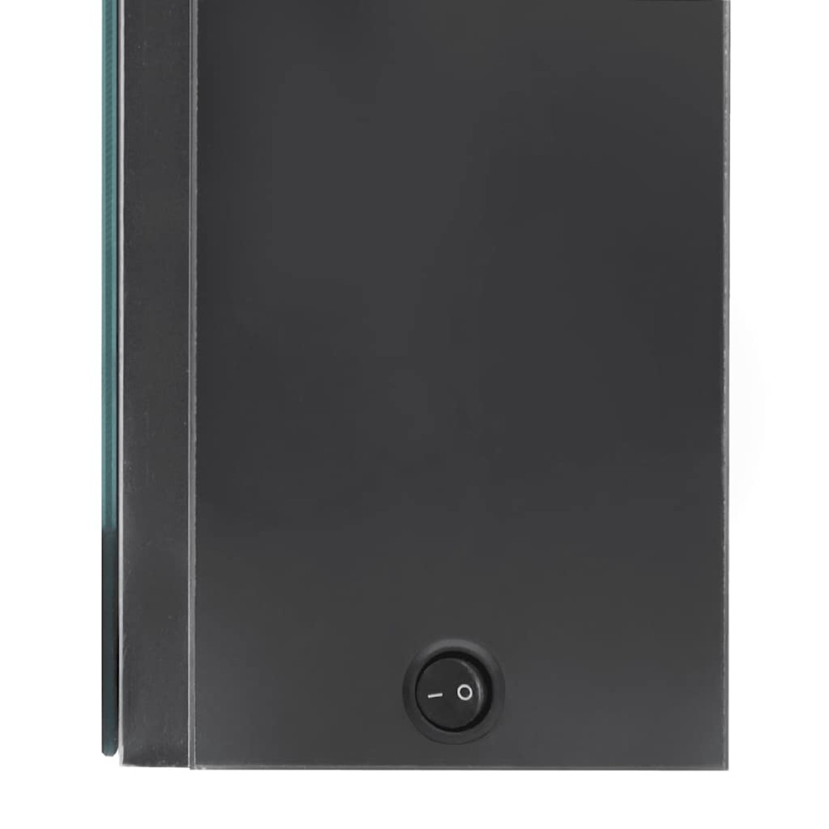 vidaXL Καθρέφτης Μπάνιου με Ντουλάπι & LED Γκρι 80x12x68 εκ.