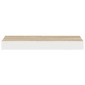 vidaXL Ράφι Τοίχου Δρυς/Άσπρο 50x23x3,8 εκ. MDF