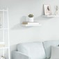 vidaXL Ράφι Τοίχου Δρυς/Άσπρο 50x23x3,8 εκ. MDF