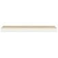 vidaXL Ράφια Τοίχου 4 τεμ. Δρυς/Άσπρο 60x23,5x3,8 εκ. MDF