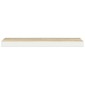 vidaXL Ράφι Τοίχου Δρυς/Λευκό 120x23,5x3,8 εκ. MDF