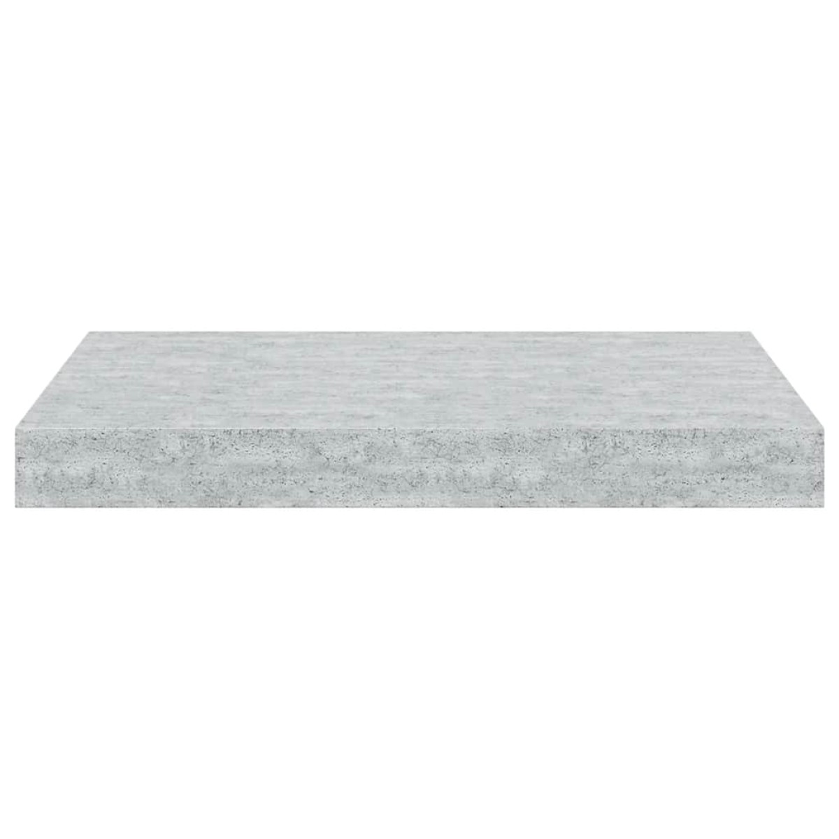 vidaXL Ράφια Τοίχου 2 τεμ. Γκρι Σκυροδέματος 40x23x3,8 εκ. MDF
