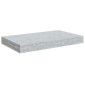 vidaXL Ράφια Τοίχου 4 τεμ. Γκρι Σκυροδέματος 40 x 23 x 3,8 εκ. MDF