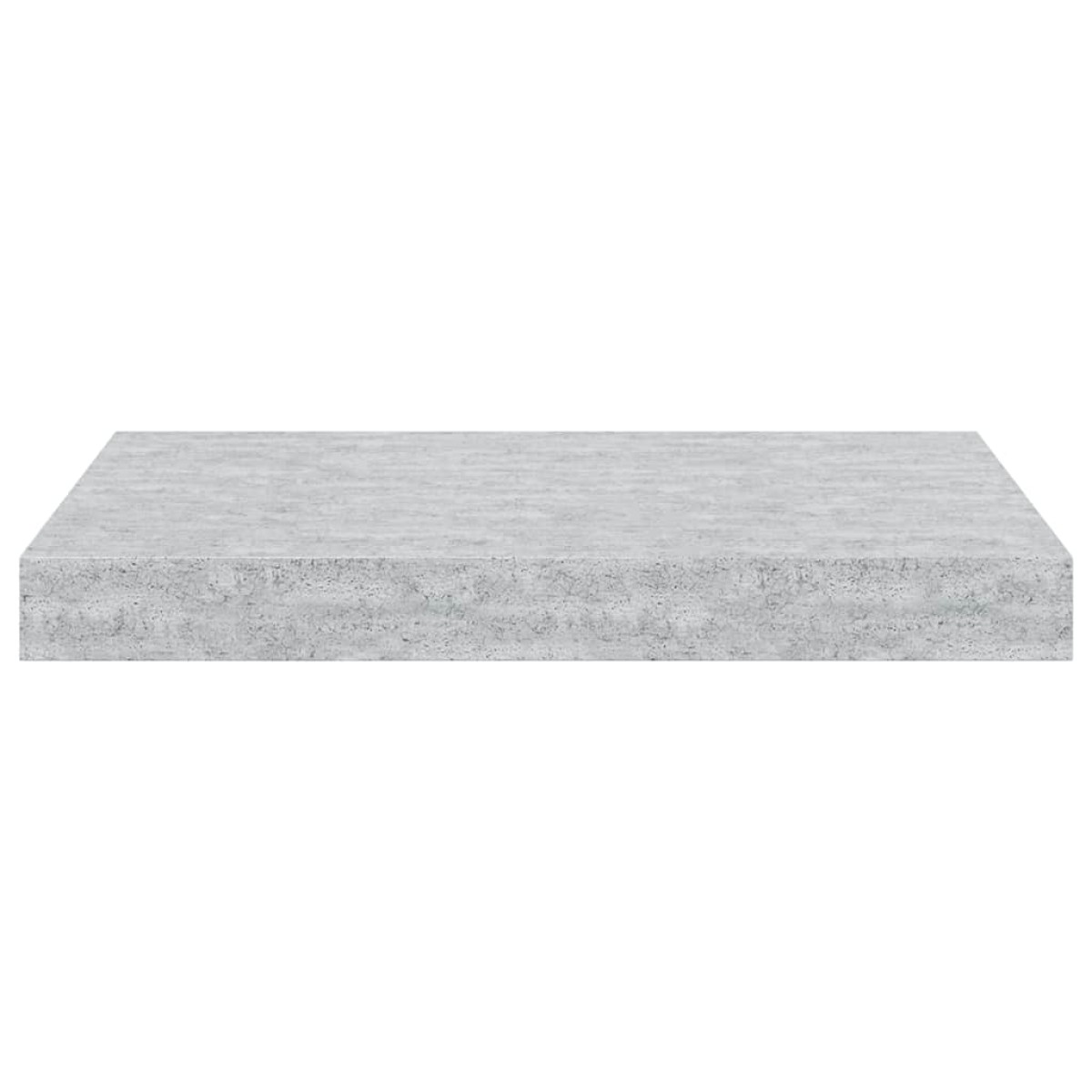 vidaXL Ράφια Τοίχου 4 τεμ. Γκρι Σκυροδέματος 40 x 23 x 3,8 εκ. MDF