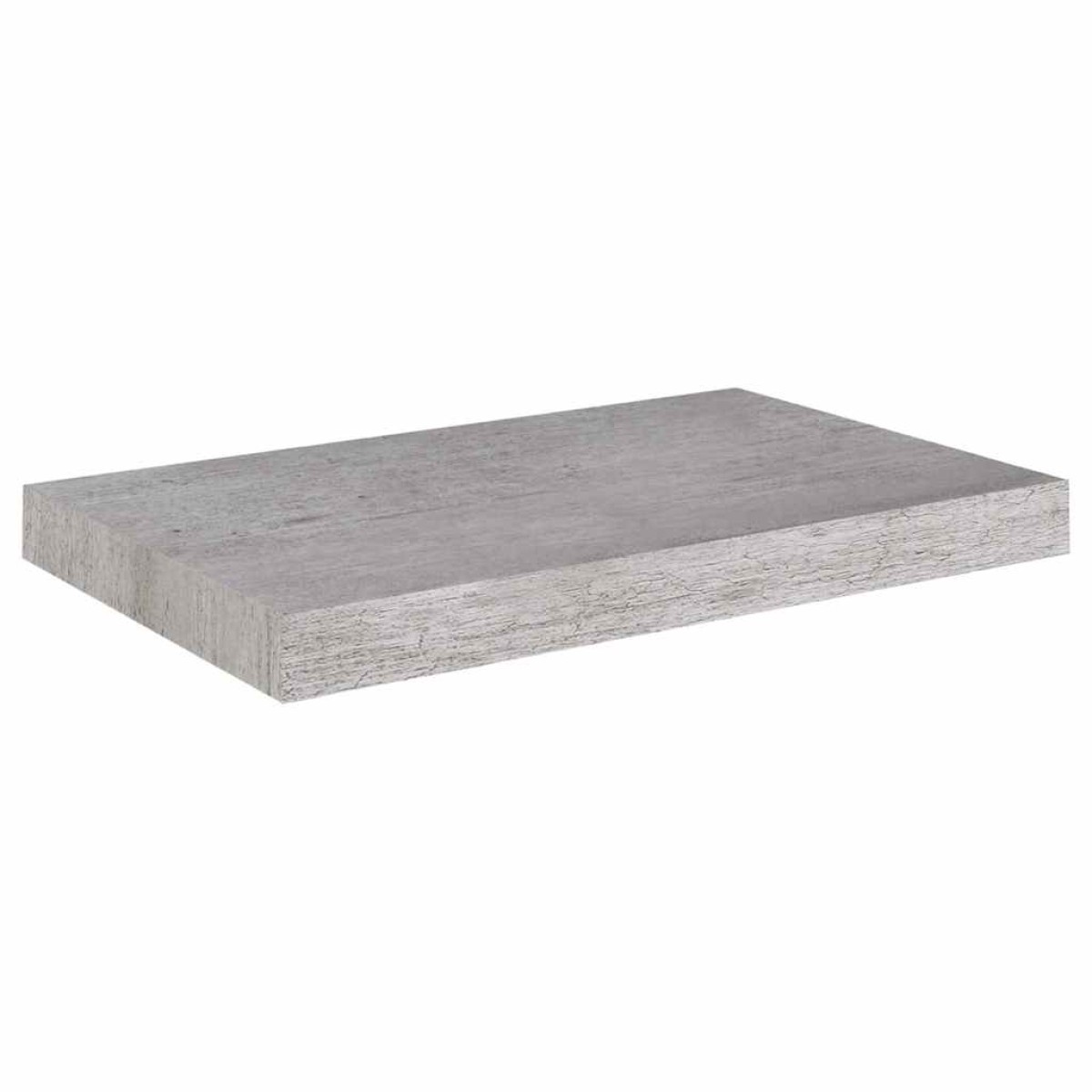 vidaXL Ράφι Τοίχου Γκρι Σκυροδέματος 50x23x3,8 εκ. από MDF
