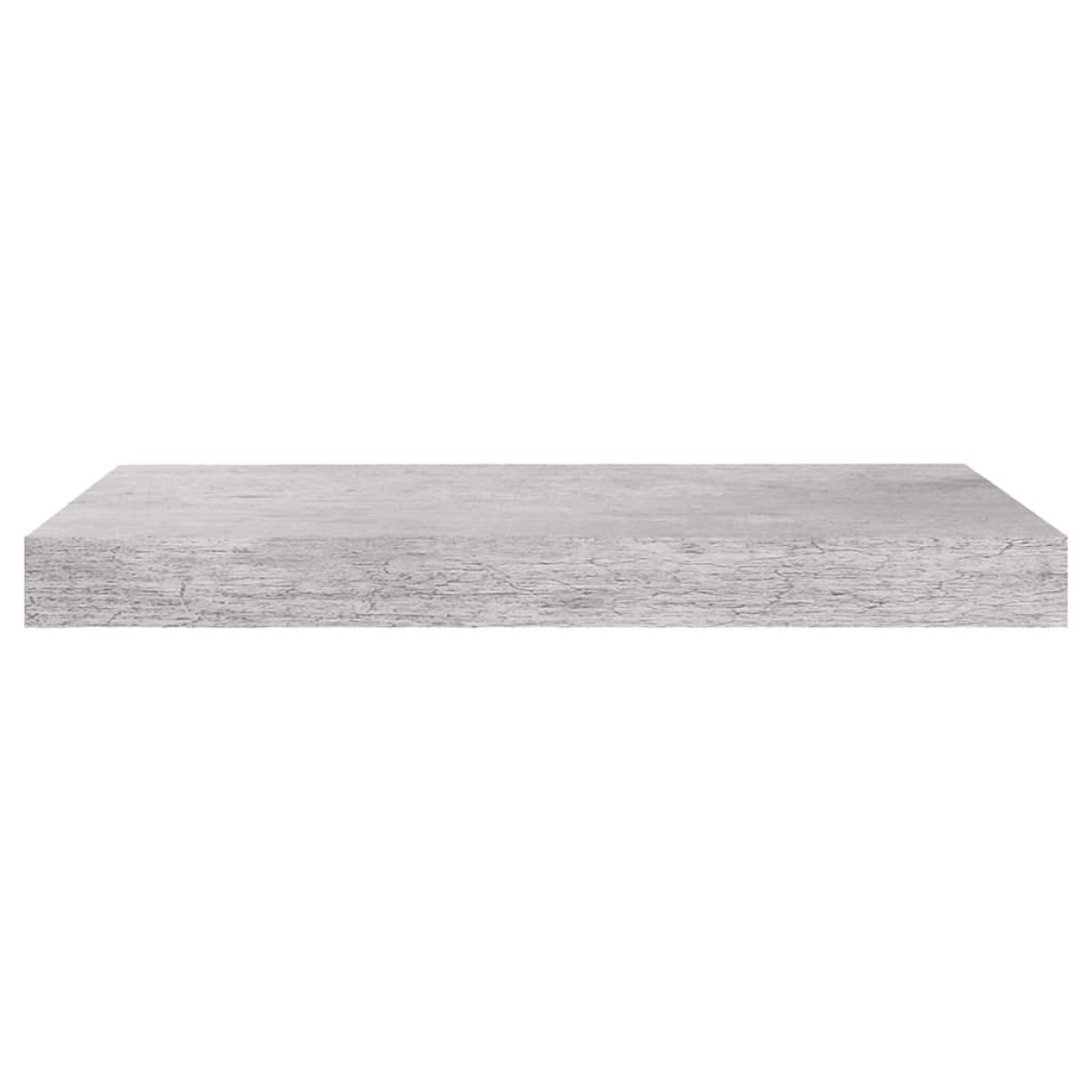 vidaXL Ράφι Τοίχου Γκρι Σκυροδέματος 50x23x3,8 εκ. από MDF