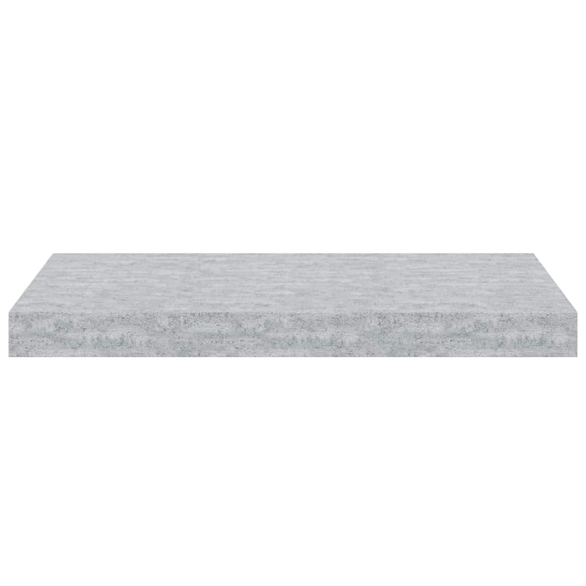 vidaXL Ράφια Τοίχου 4 τεμ. Γκρι Σκυροδέματος 50x23x3,8 εκ. MDF