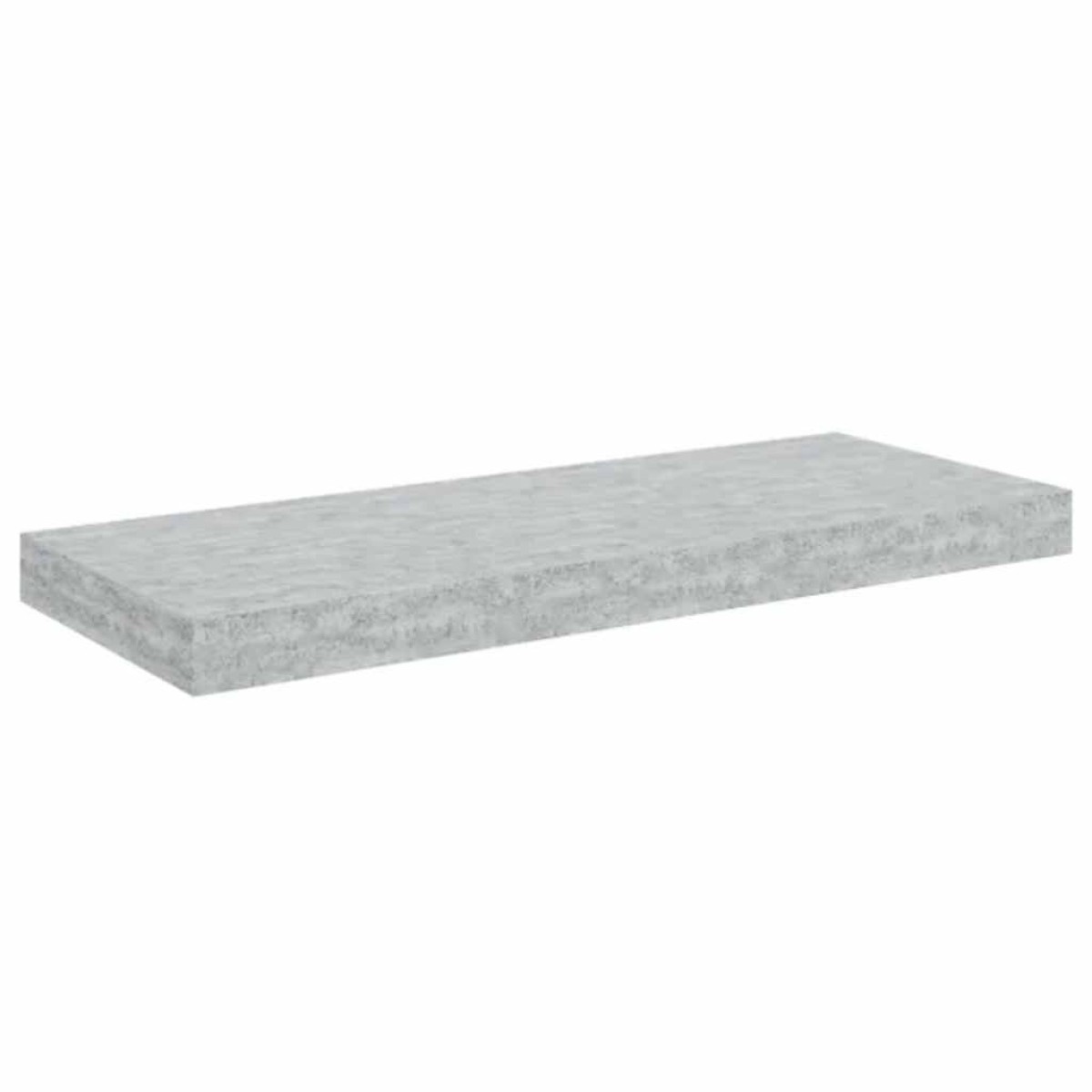 vidaXL Ράφια Τοίχου 4 τεμ. Γκρι Σκυροδέματος 60 x 23,5 x 3,8 εκ. MDF