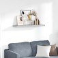 vidaXL Ράφι Τοίχου Γκρι Σκυροδέματος 90 x 23,5 x 3,8 εκ. από MDF