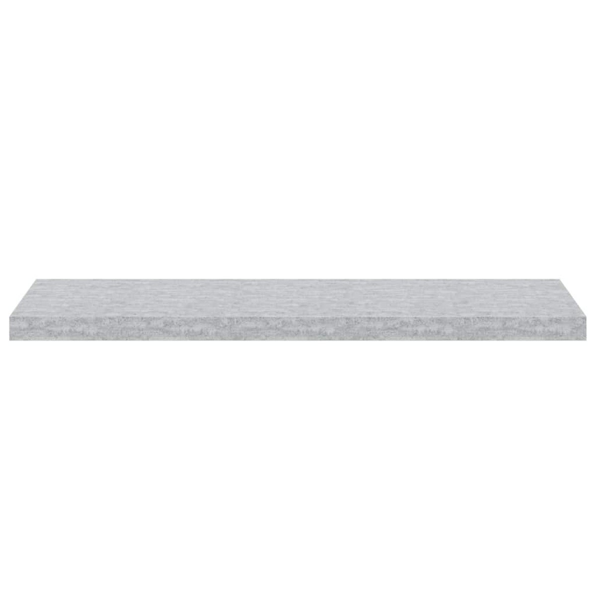 vidaXL Ράφια Τοίχου 2 τεμ. Γκρι Σκυροδέματος 90 x 23,5 x 3,8 εκ. MDF