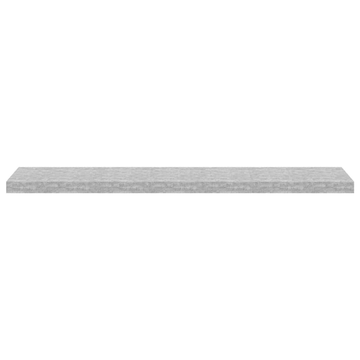 vidaXL Ράφι Τοίχου Γκρι Σκυροδέματος 120x23,5x3,8 εκ. από MDF