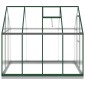 vidaXL Θερμοκήπιο με Πλαίσιο Βάσης Πράσινο 224x169x202 εκ. Αλουμινίου
